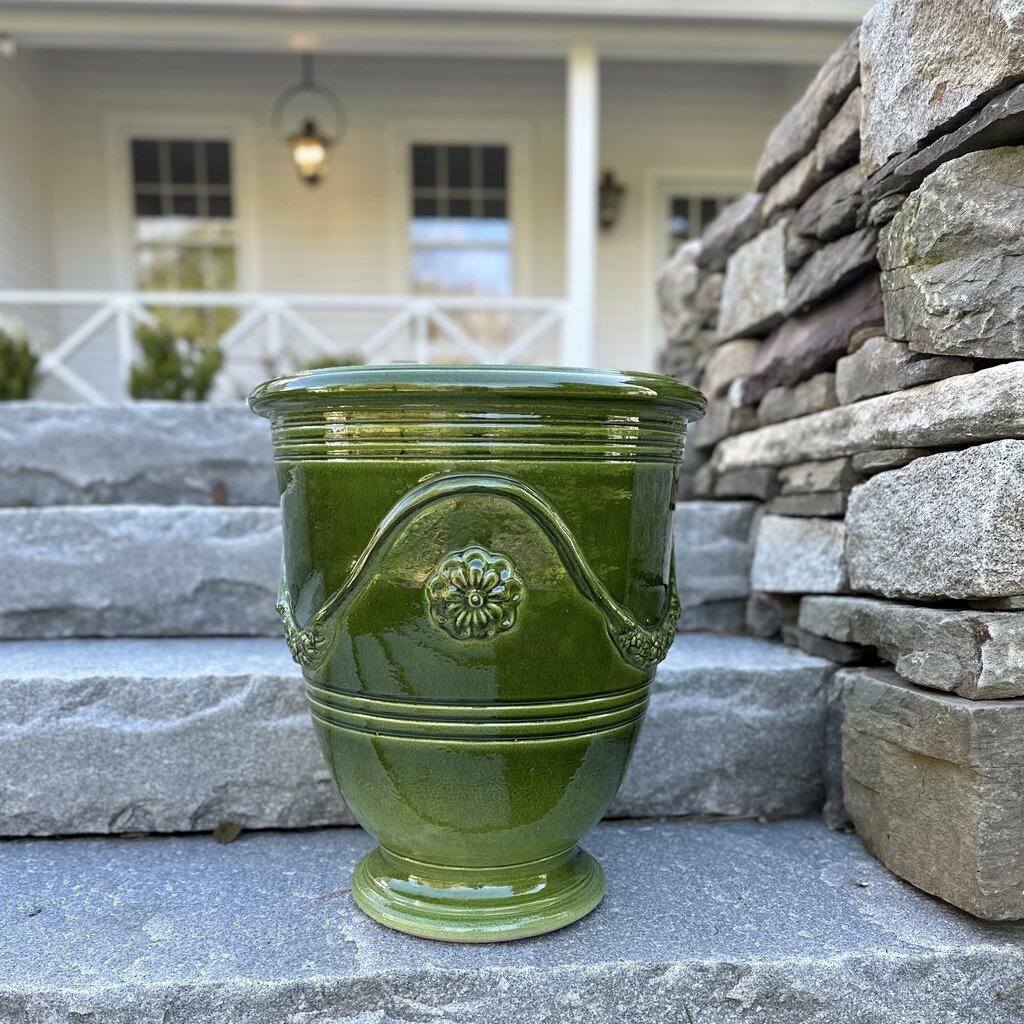 Honeychurch Provence Green Urn -