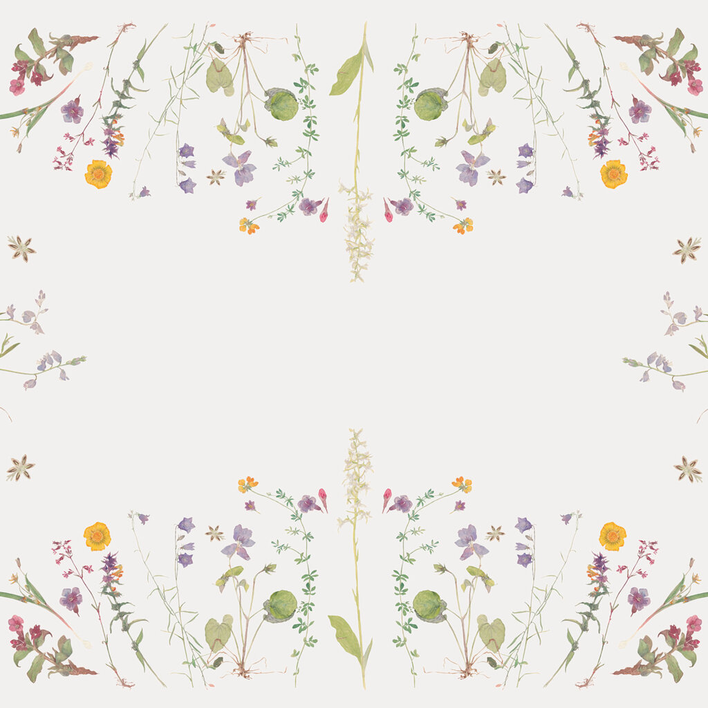 Honeychurch Fête des Fleurs Linen Tablecloth - 3 Sizes