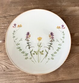 Honeychurch Fête des Fleurs Round Plates