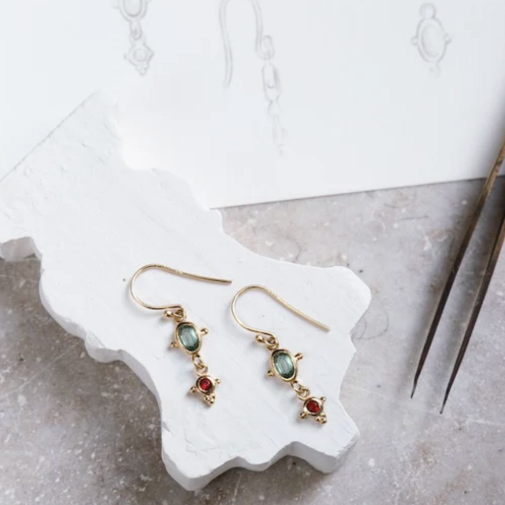 Alix D. Reynis Leo Earrings