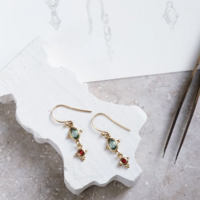Alix D. Reynis Leo Earrings
