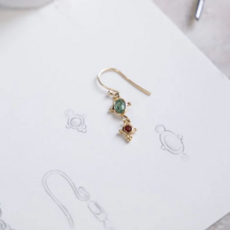 Alix D. Reynis Leo Earrings