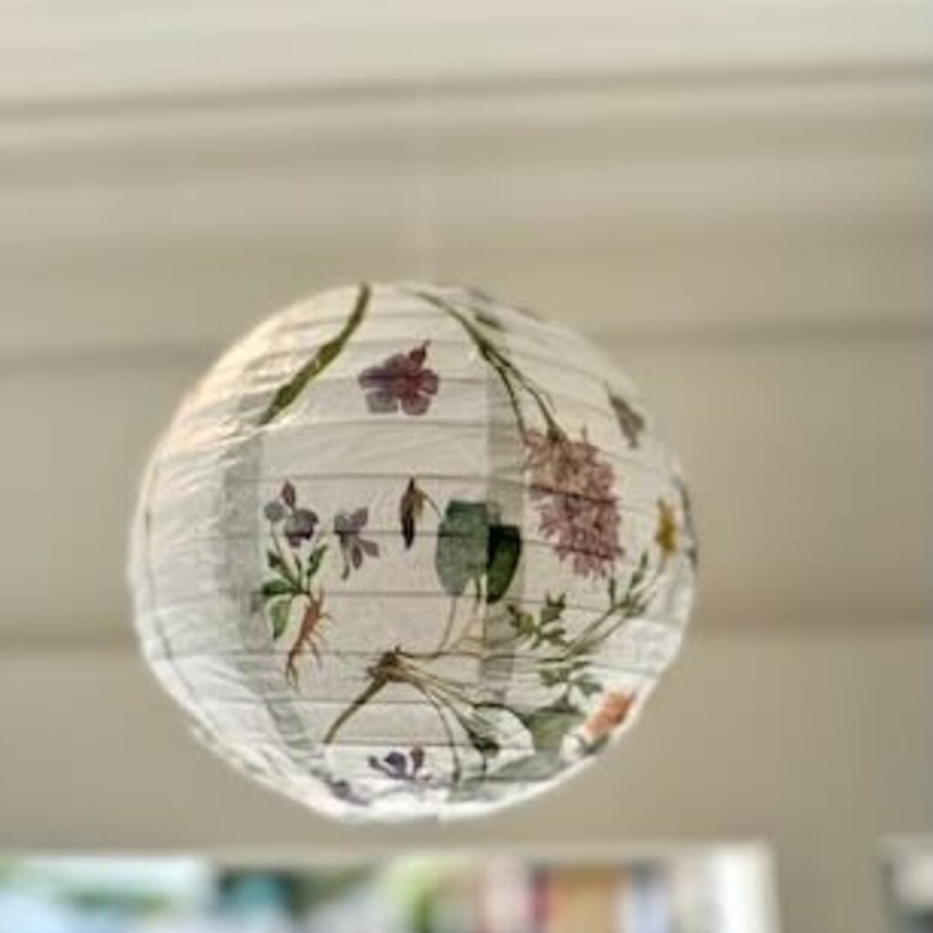 Fête des Fleurs Paper Lantern -