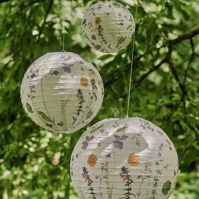 Fête des Fleurs Paper Lantern -