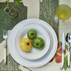 Honeychurch Octavia Dinner Plate - Alabaster