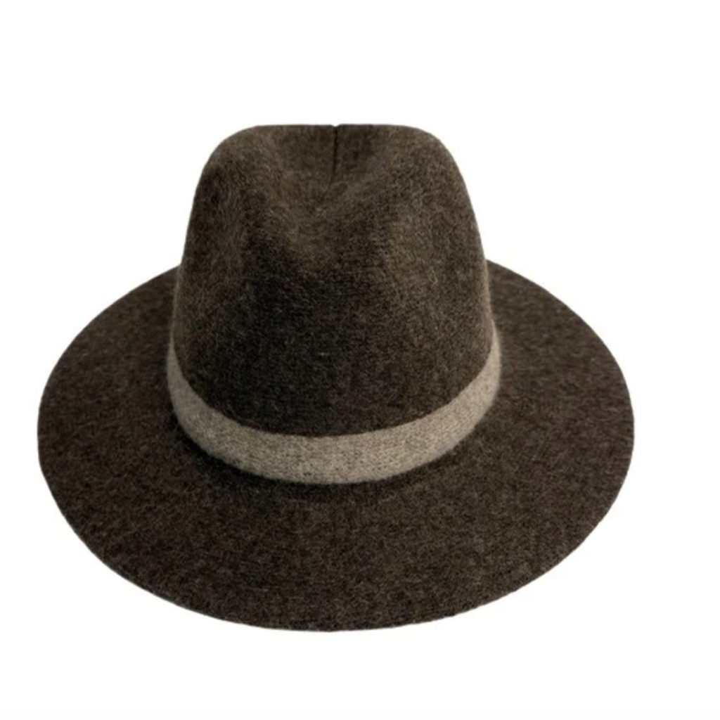Fedora Brim Hat - Wool
