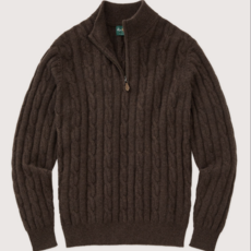 Broadwell Cable Mock Zip
