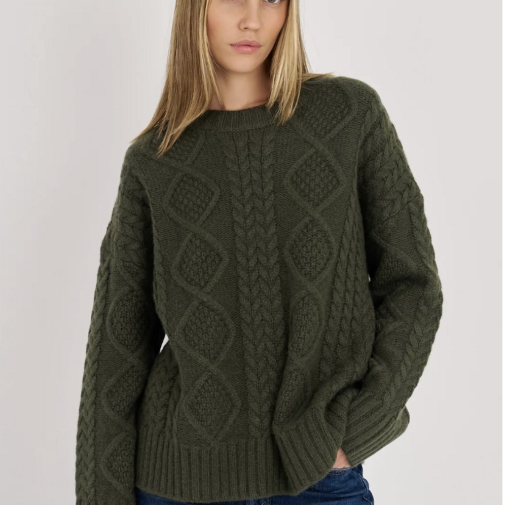 Fisherman Cashmere Sweater O/S
