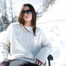 Fisherman Cashmere Sweater O/S