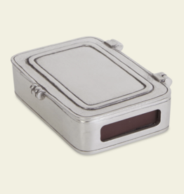 Pewter Match Box w/Striker