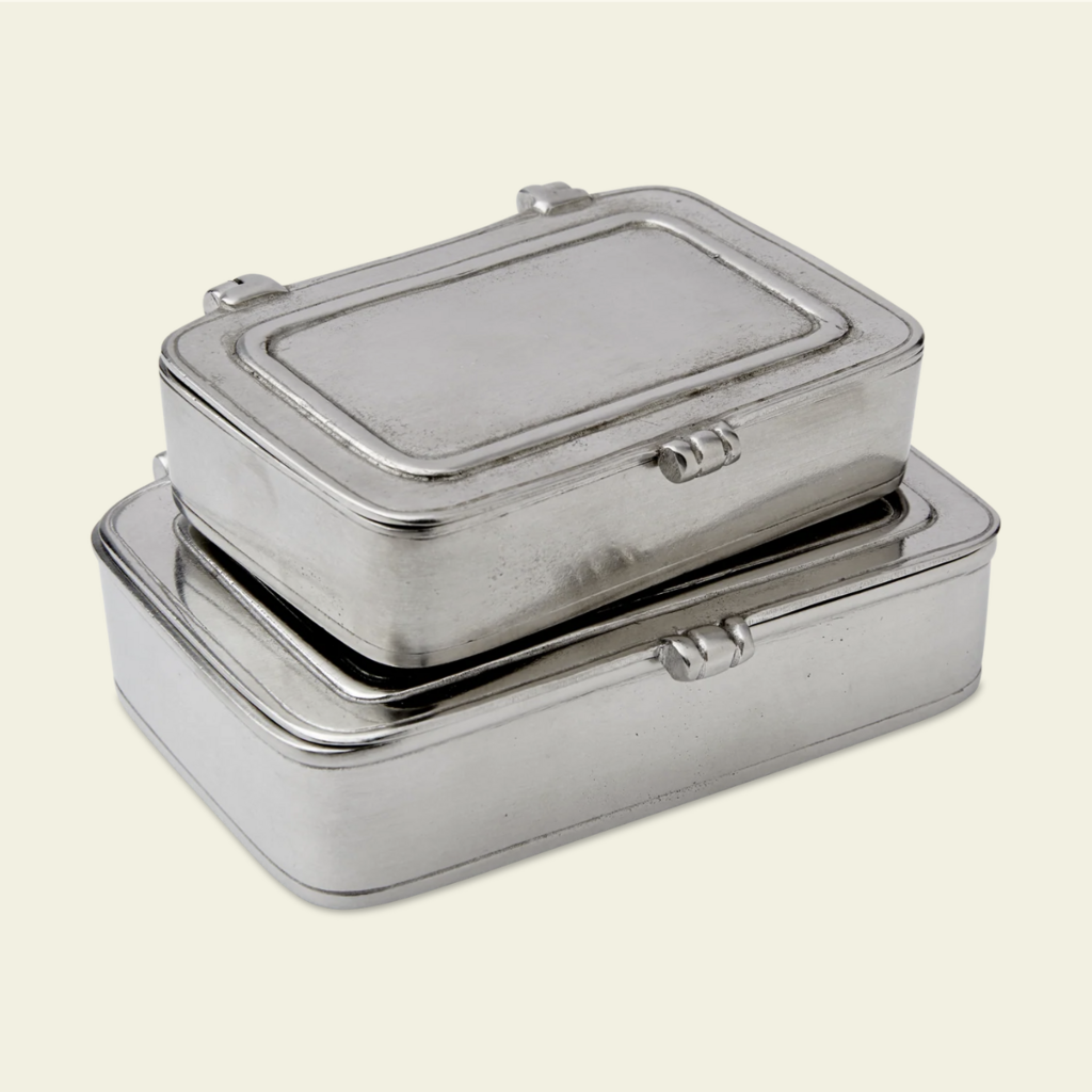 Pewter Lidded Box