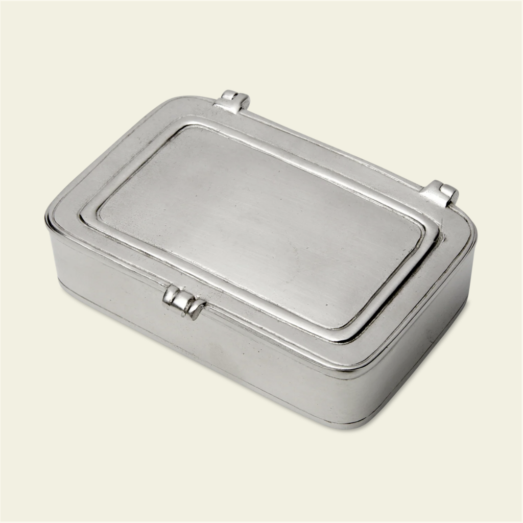 Pewter Lidded Box