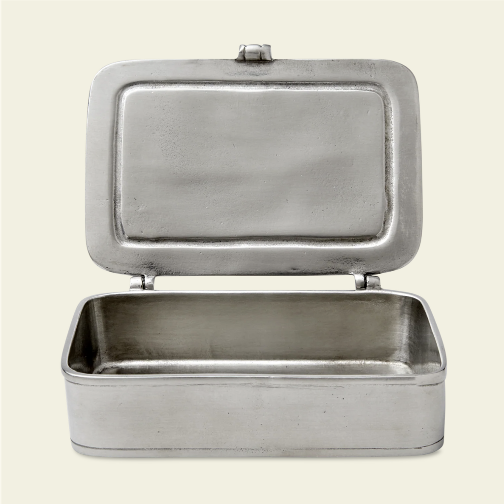 Pewter Lidded Box