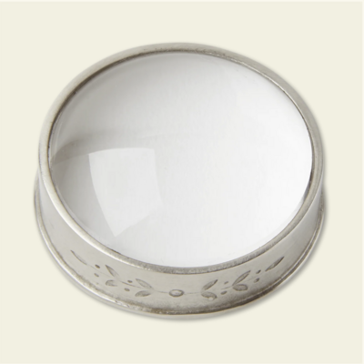 Garda Pewter Magnifying Glass