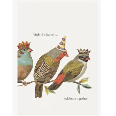Birds of a Feather Card - 4" x 6"