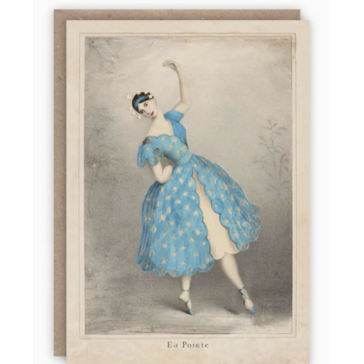 En Pointe Greeting Card