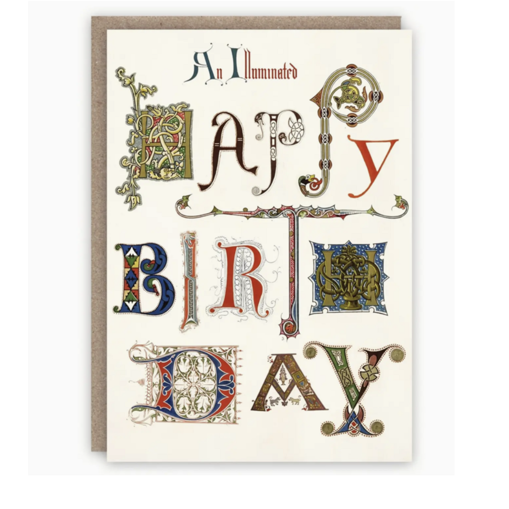 Illuminated Happy Birthday Card