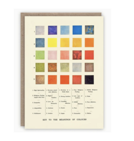 Meanings of Colour Card