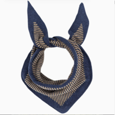 Stripey Triangle Scarf