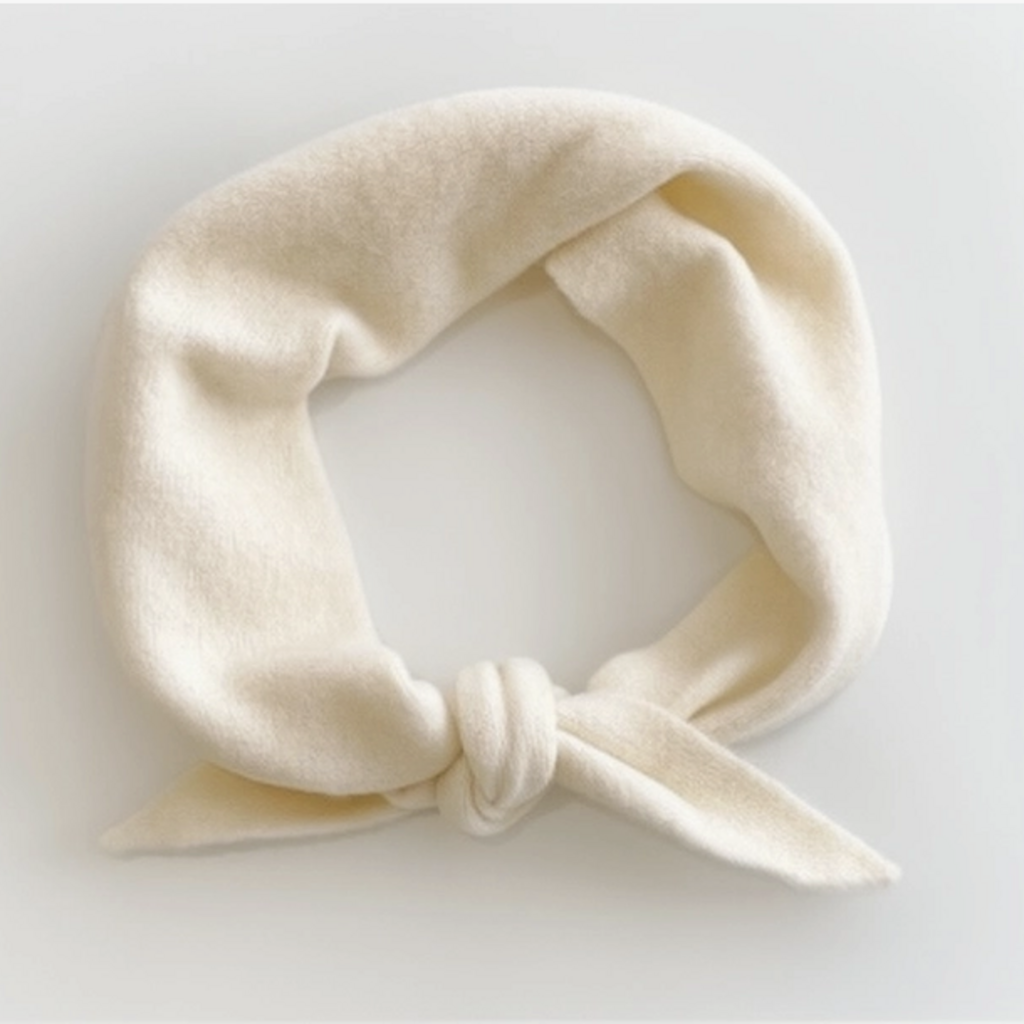 Fuzzy Wool Neck Scarf