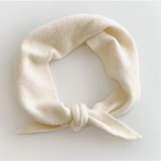 Fuzzy Wool Neck Scarf