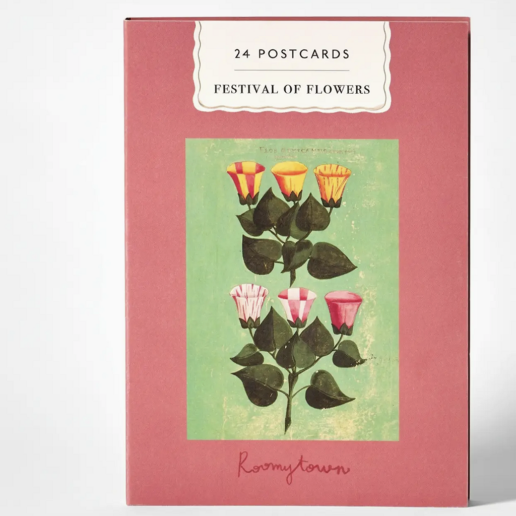 Postcard Book - Festival of Flowers