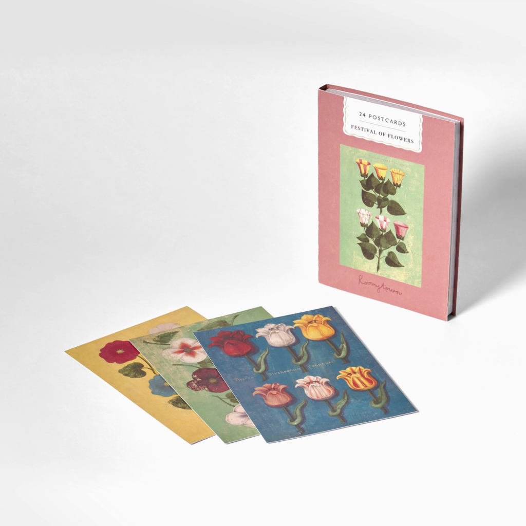 Postcard Book - Festival of Flowers