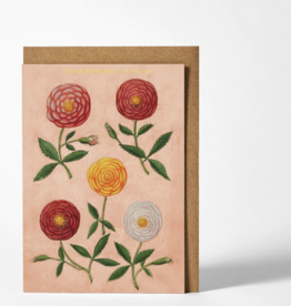 Pink Festival of Flowers Greeting Card