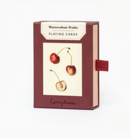 Watercolor Fruits Single Playing Card Deck