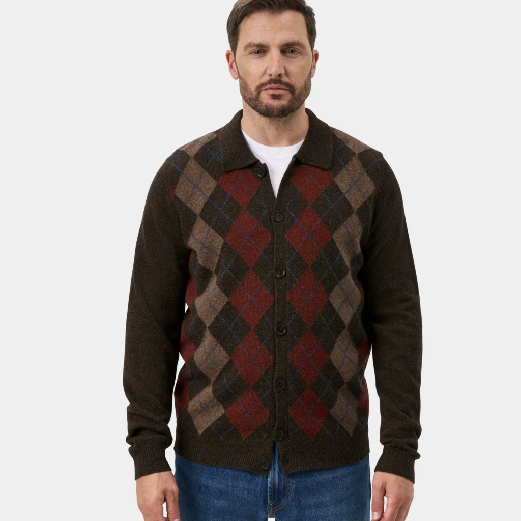 Buckton Argyle Front Shirt