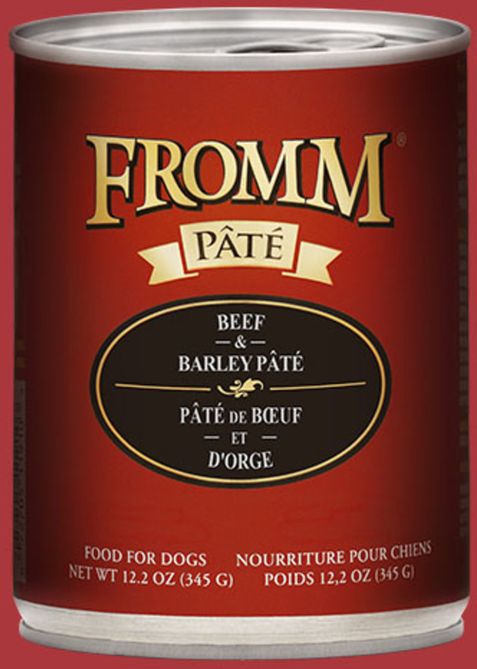 Fromm Fromm Dog Beef & Barley Pate 12oz