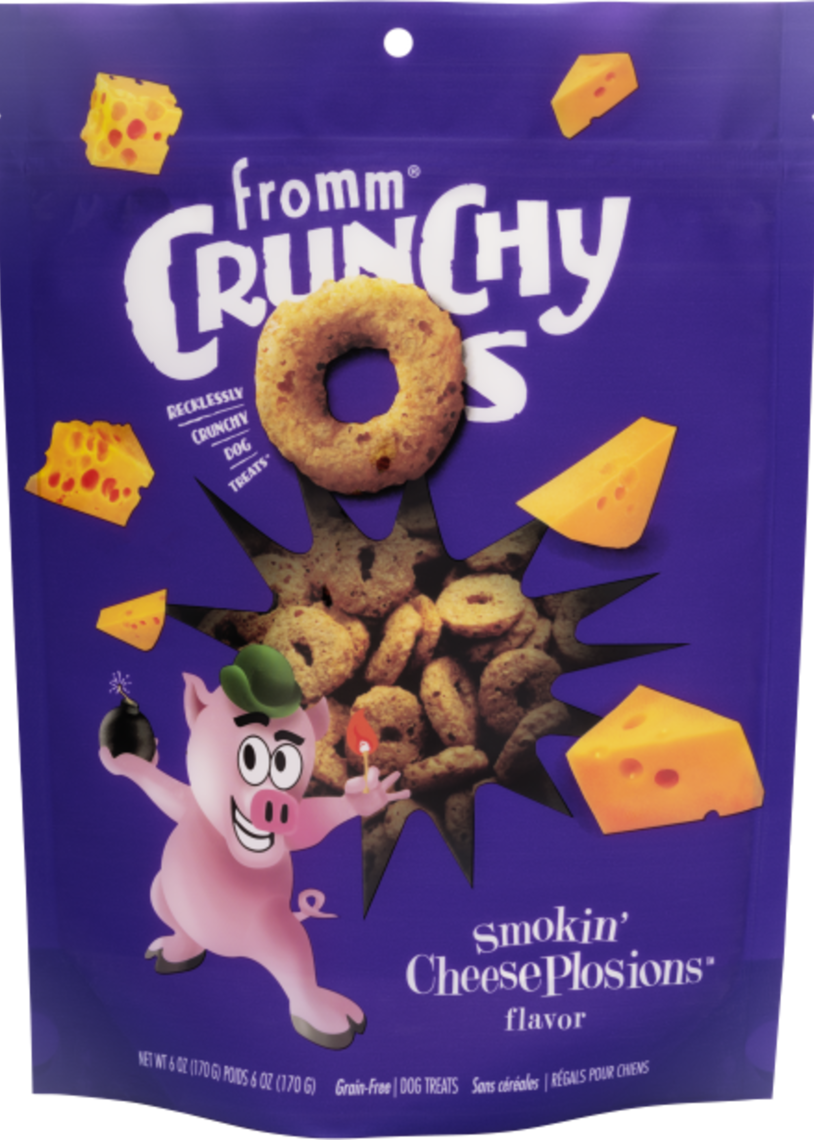 Fromm Fromm Dog Crunchy O's Cheese 6oz