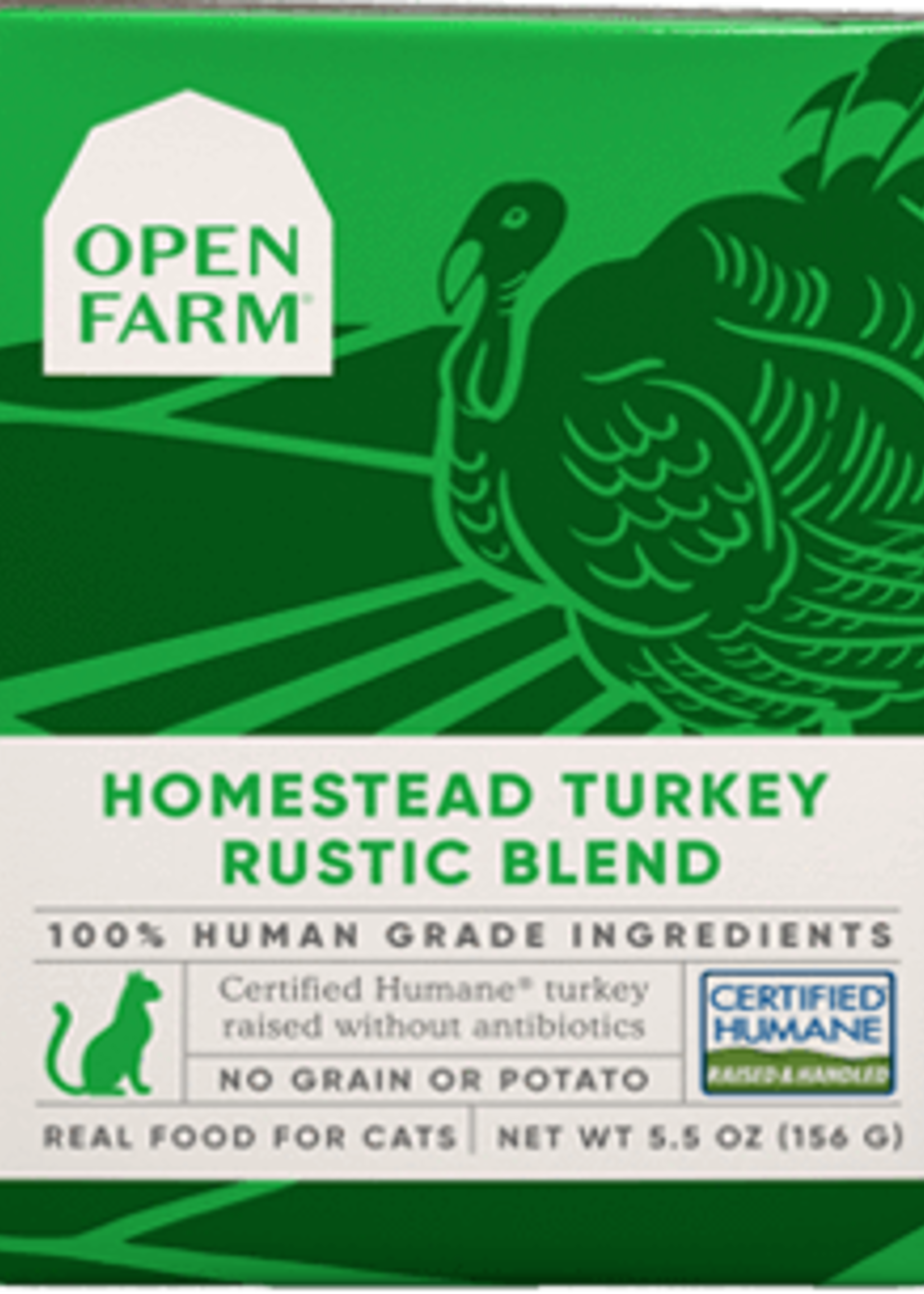 Open Farm Open Farm Cat Rustic Blend Turkey 5.5oz