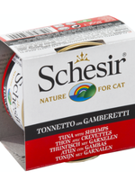 Schesir Schesir Cat Adult Tuna Entree Shrimps 85g
