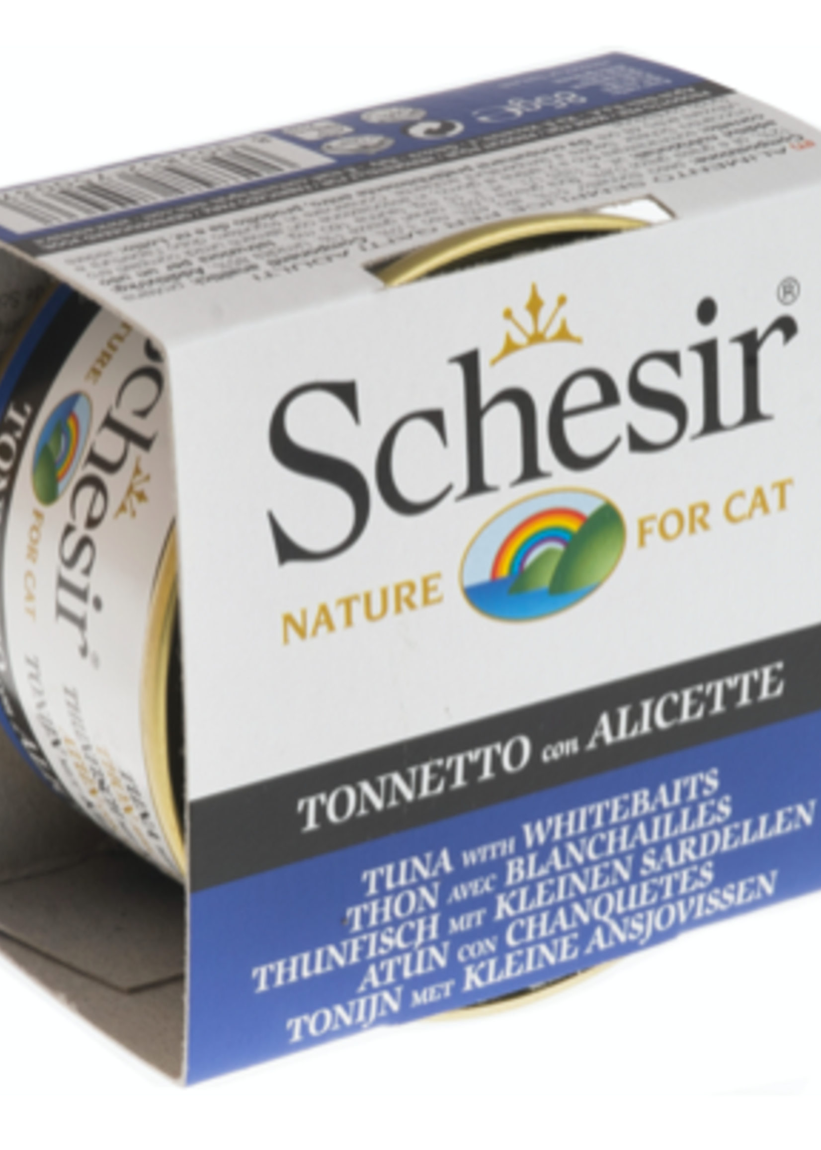Schesir Schesir Cat Adult Tuna Whitebaits Entree 85 g