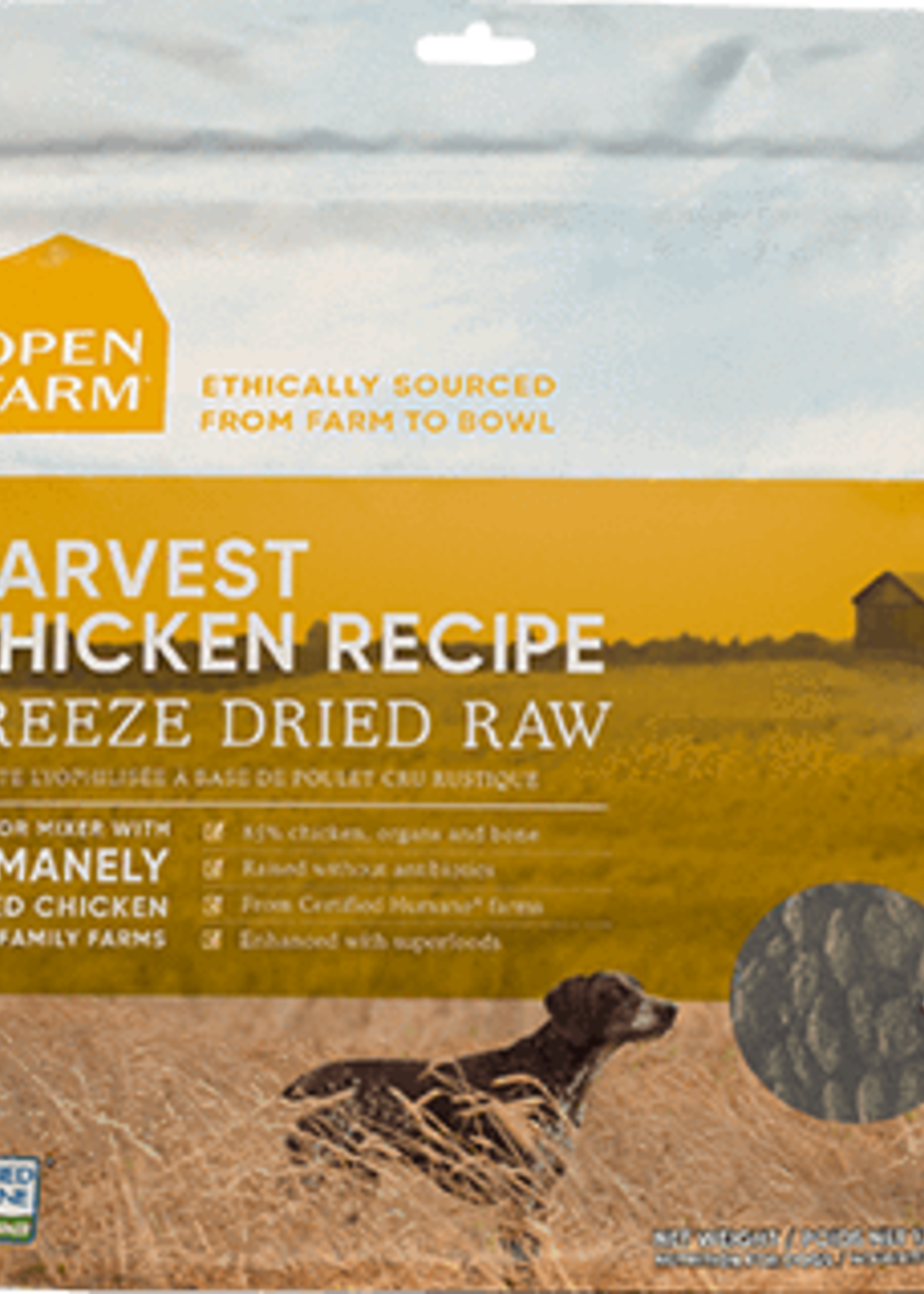 Open Farm Open Farm Harvest Chicken 13.5oz Freeze Dried Morsels