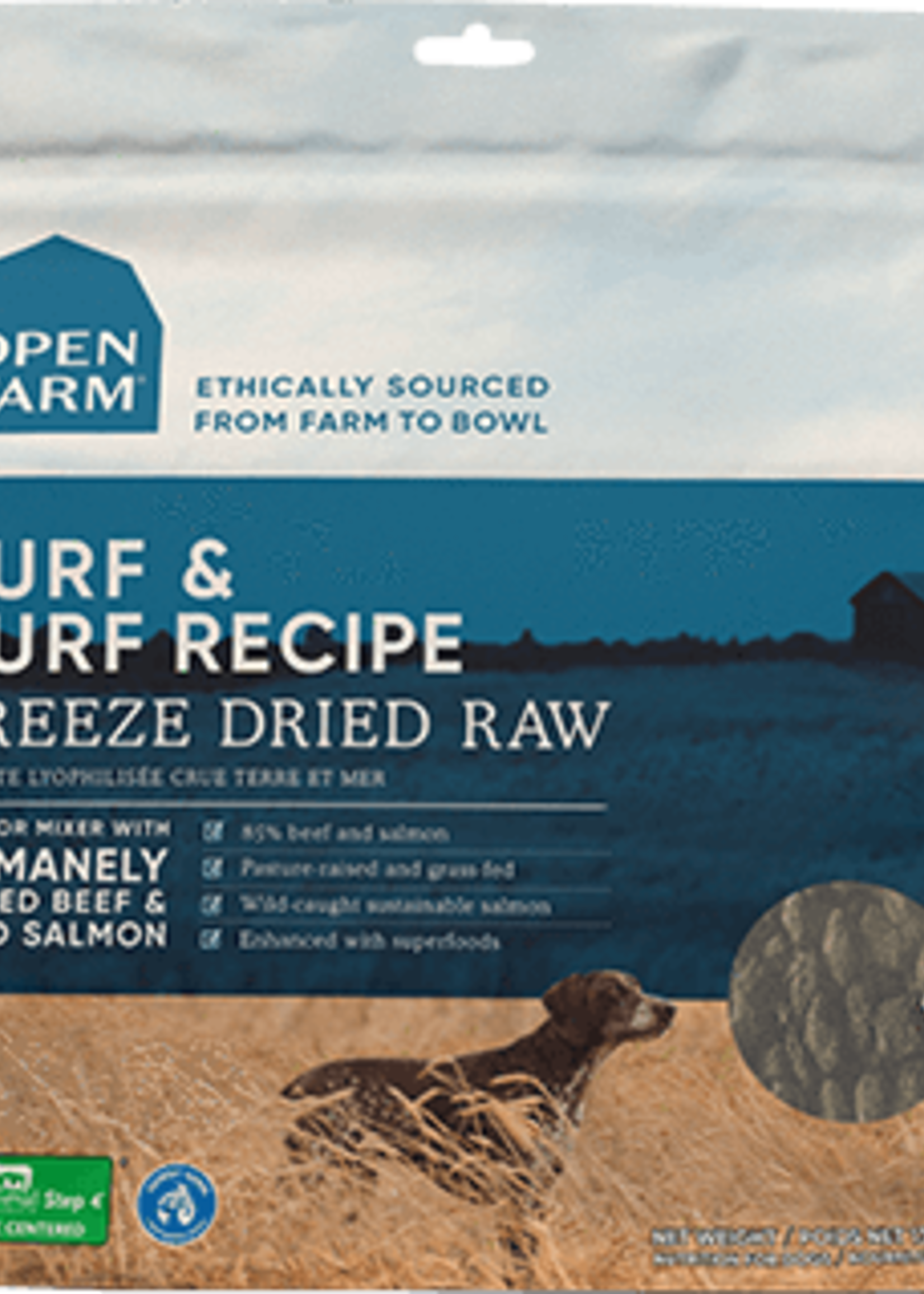 Open Farm Open Farm Surf & Turf 13.5oz Freeze Dried Morsels