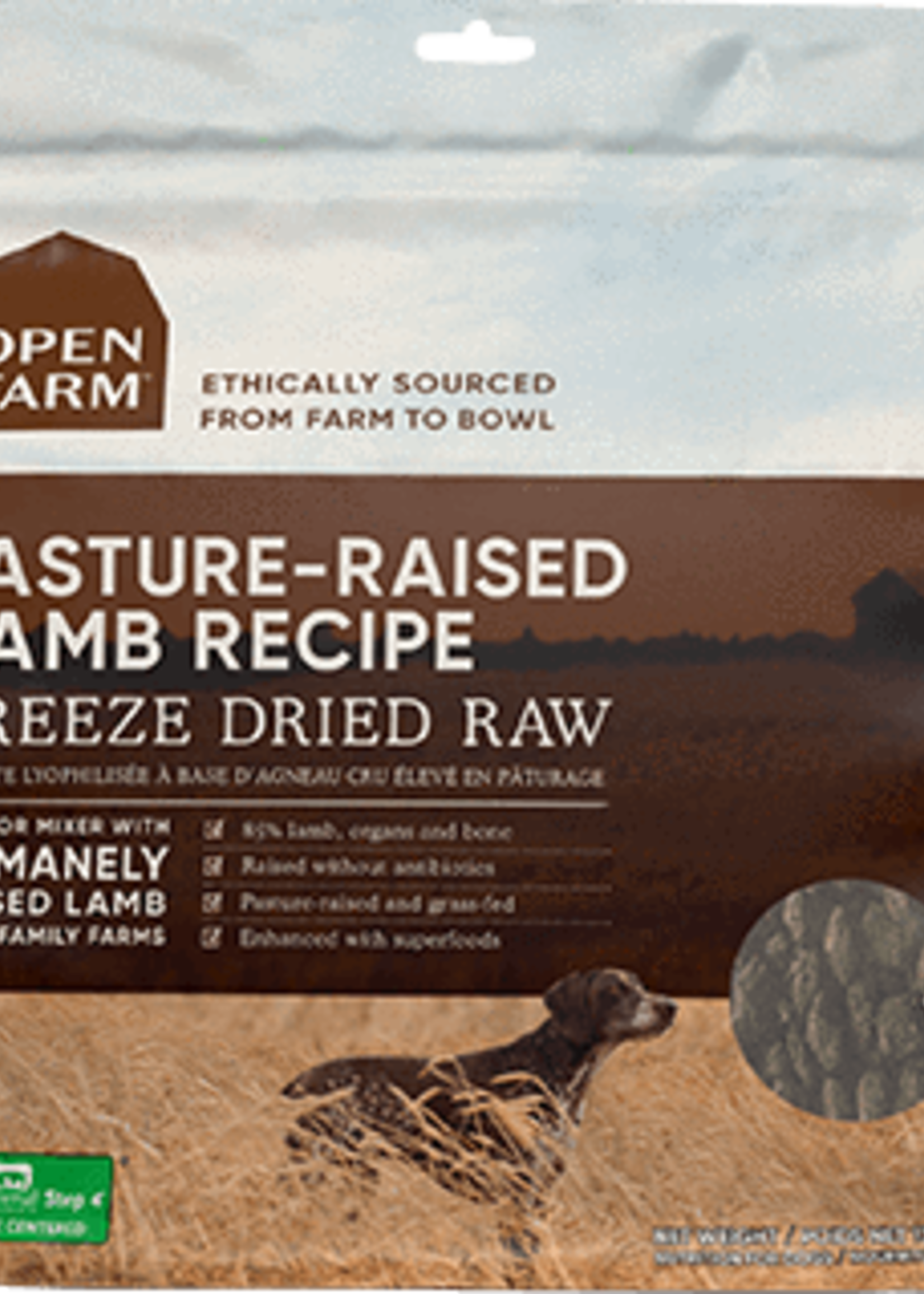 Open Farm OF Pasture-Raised Lamb 13.5oz Freeze Dried Morsels