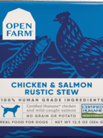 Open Farm Open Farm Dog Rustic Blend Stews 12.5oz Chicken & Salmon