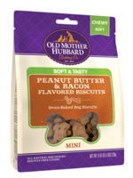 Old Mother Hubbard Old Mother Hubbard Soft & Tasty Peanut Butter & Bacon Mini 8oz