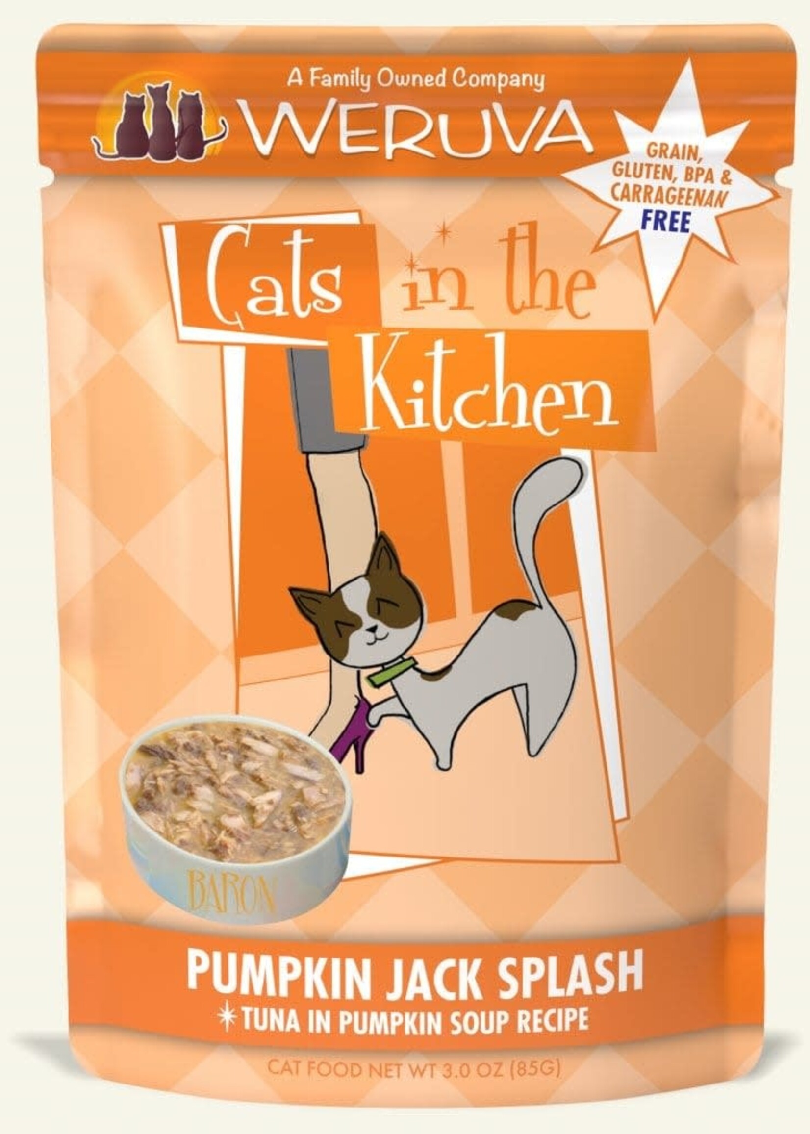 Weruva Weruva Cats in the Kitchen Pumpkin Jack Splash 3oz