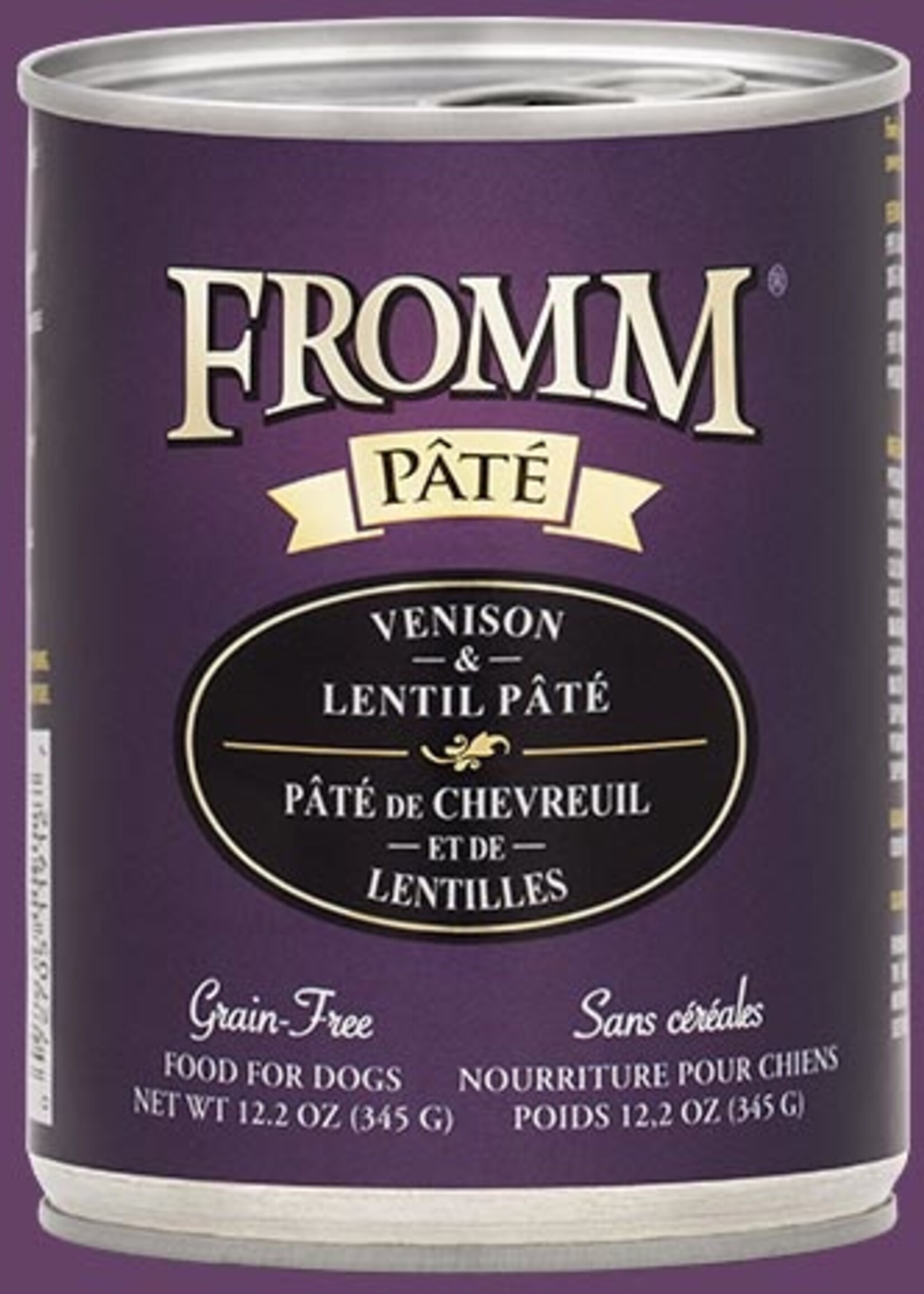 Fromm Fromm Dog GF Venison & Lentil 12.2oz