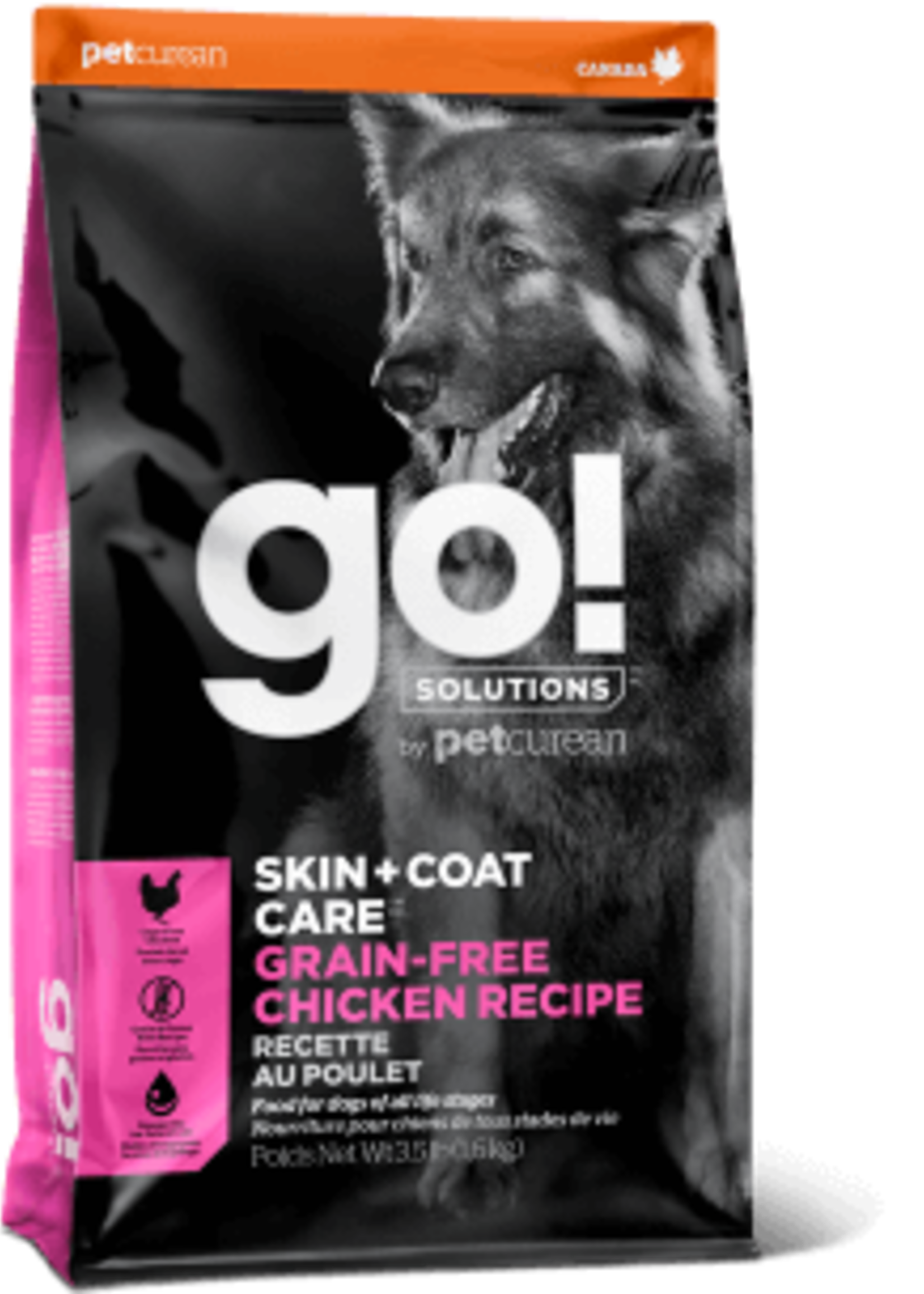 Go! go! Dog Skin & Coat Care GF Chicken
