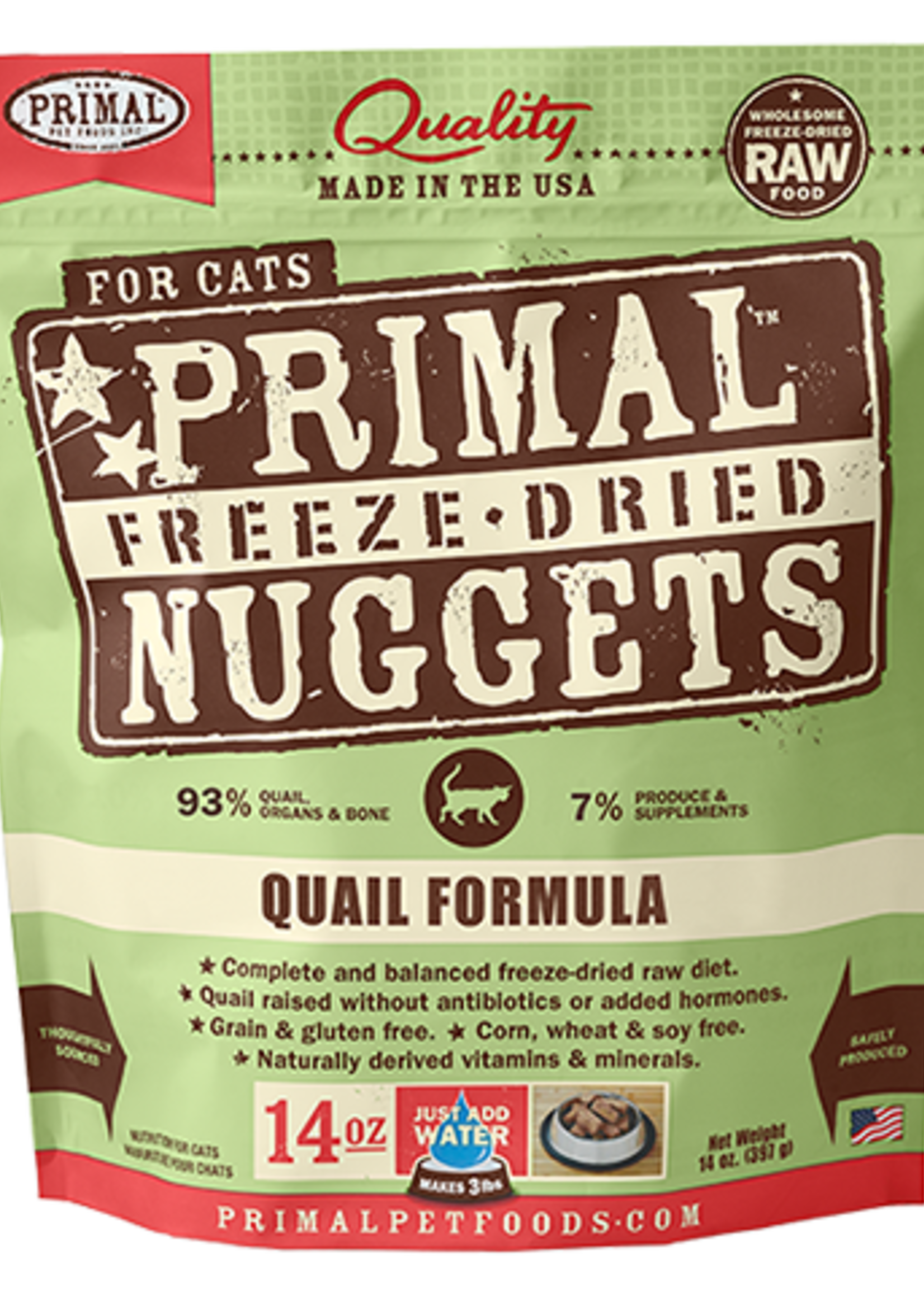Primal Primal Freeze-Dried Feline Quail