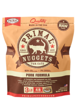 Primal Primal Frozen Cat Pork Nuggets 3lb
