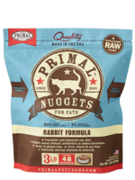 Primal Primal Frozen Cat Rabbit Nuggets 3lb