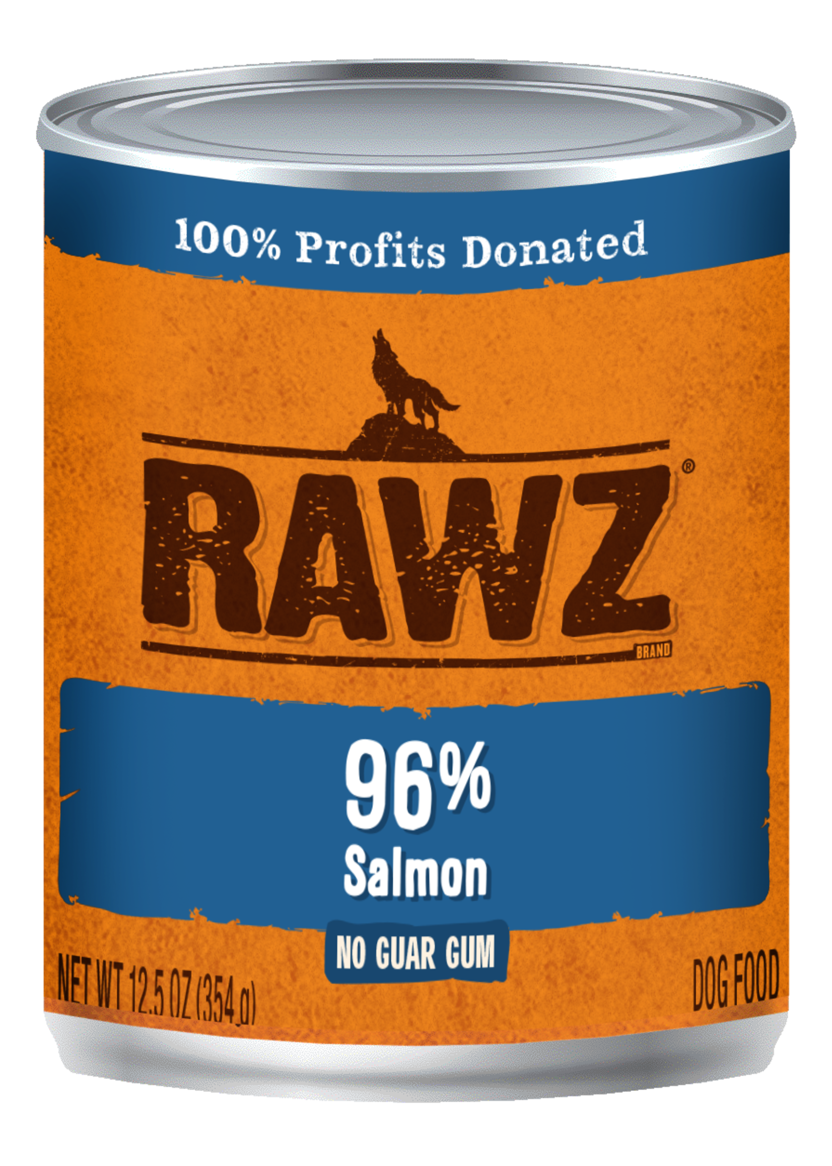 Rawz RAWZ \ DOG \ CAN \ 96% Salmon 12 x 12.5oz