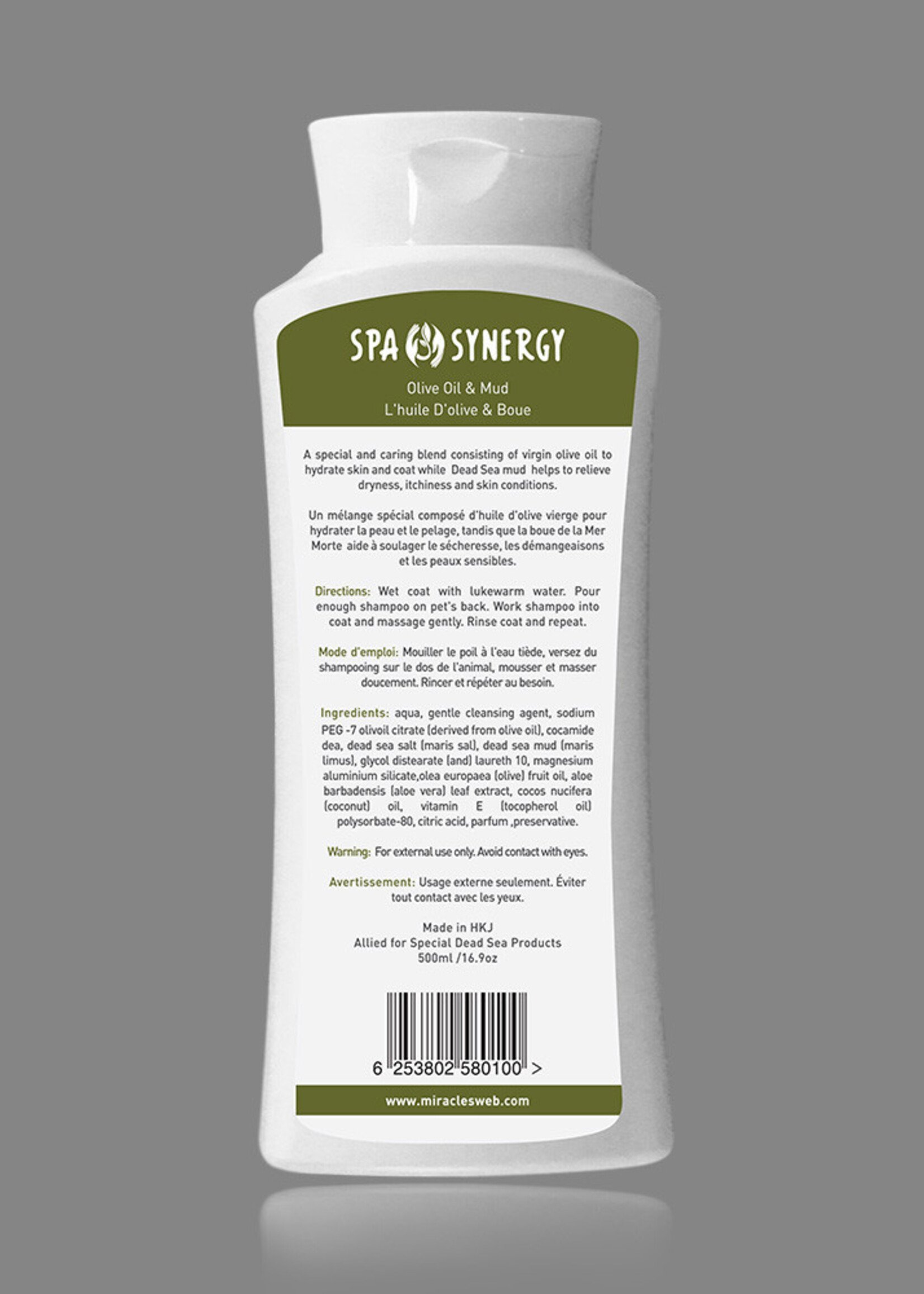 Spa Synergy Spa Synergy Olive Oil & Mud 500ml