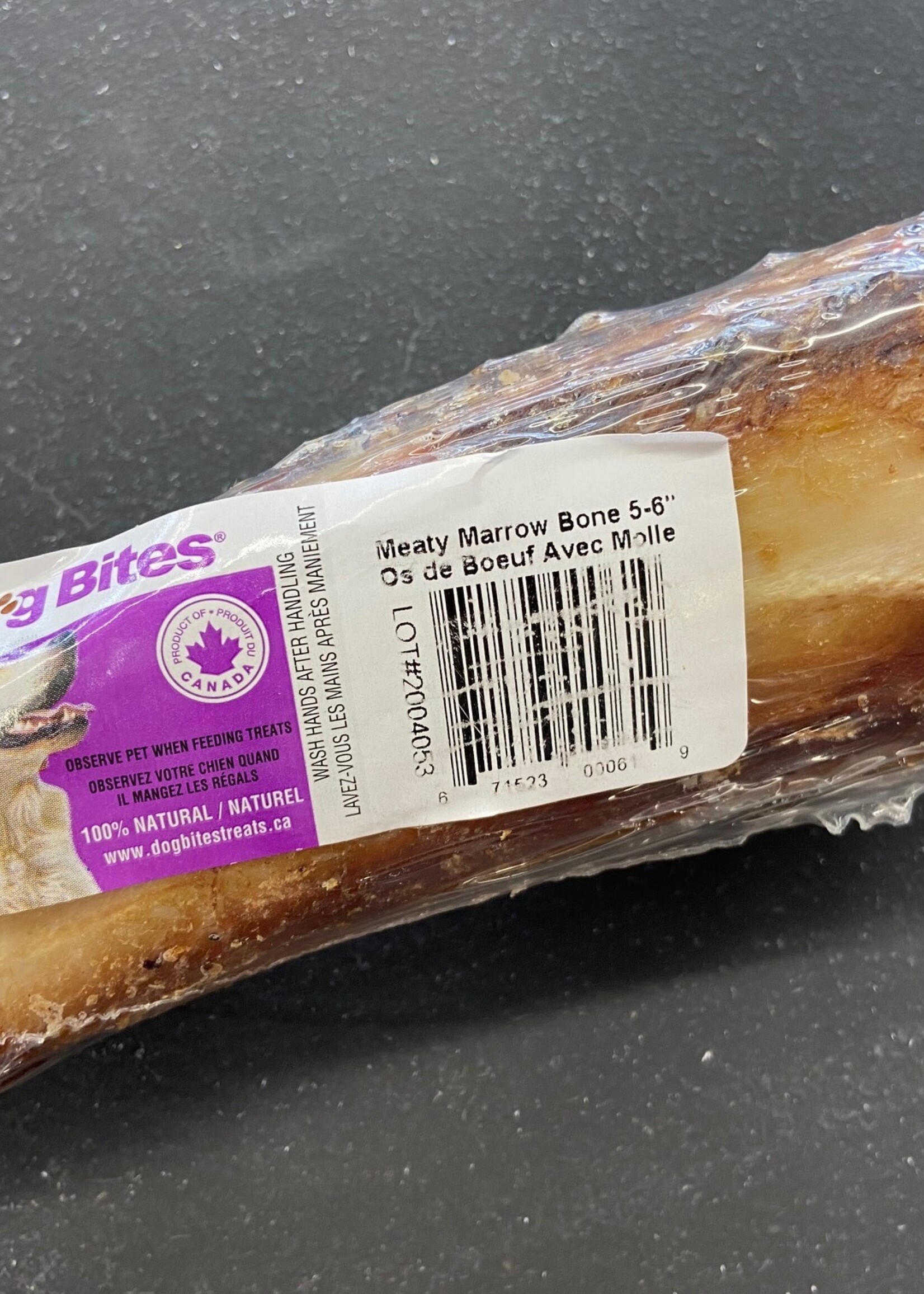 Dog Bites DOG BITES 5''-6'' Meaty Marrow Bone