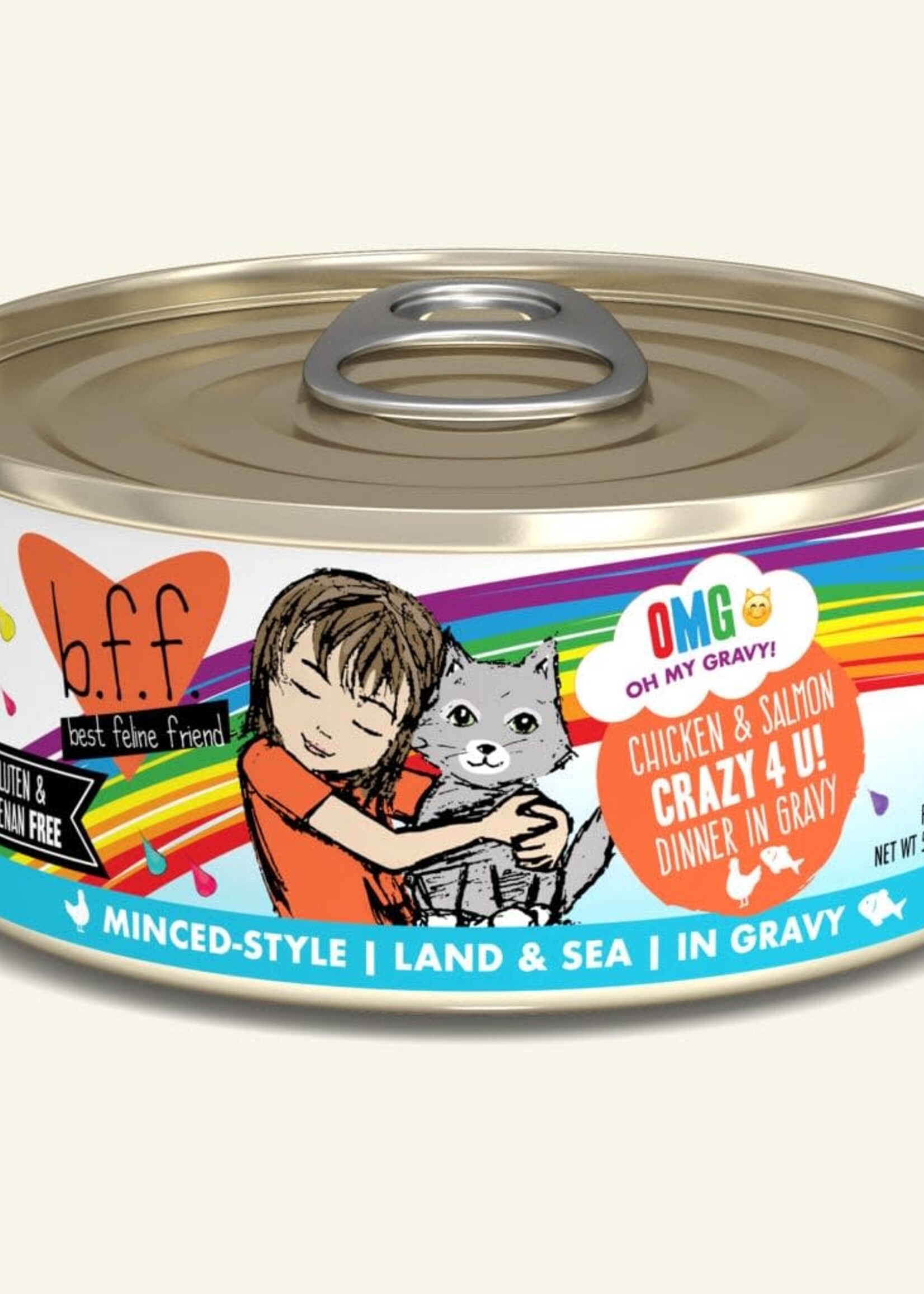 Weruva Weruva Cat B.F.F. Crazy 4 U Chicken & Salmon 5.5oz